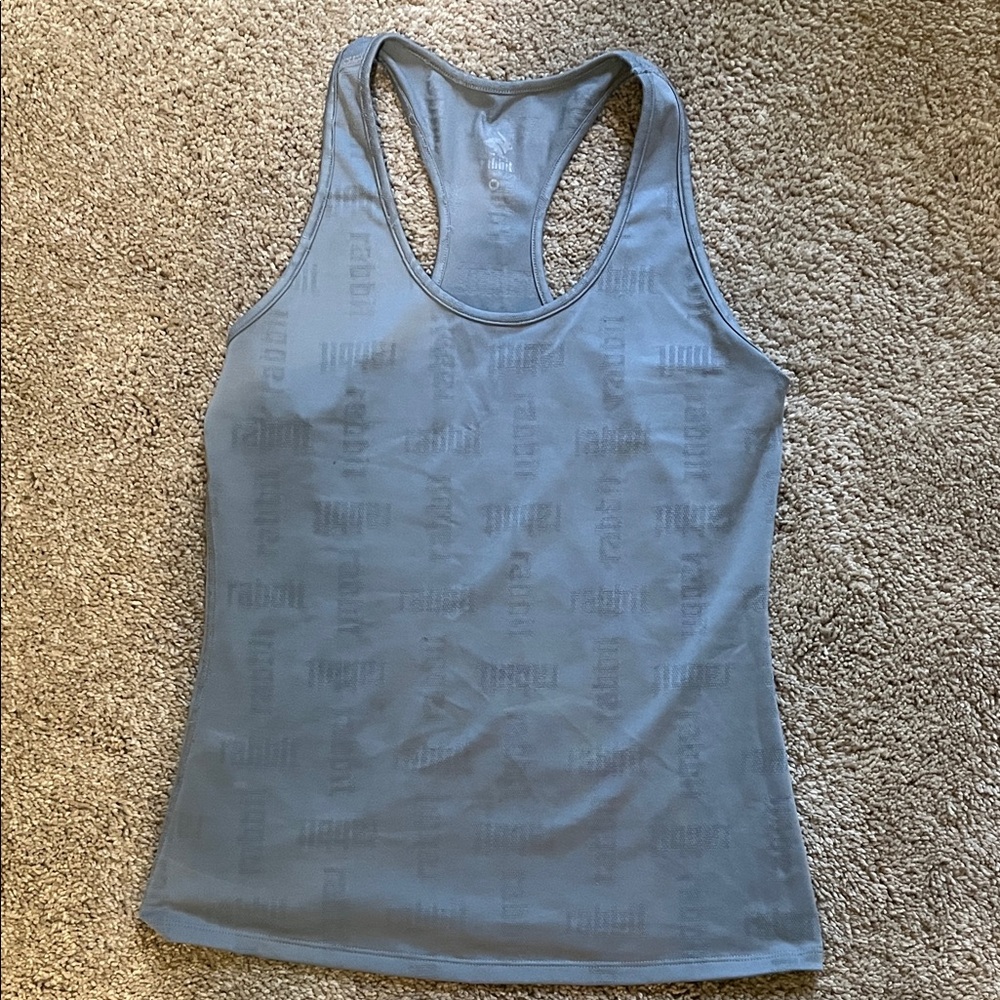 Rabbit Gray Bunny Hop Tank Top